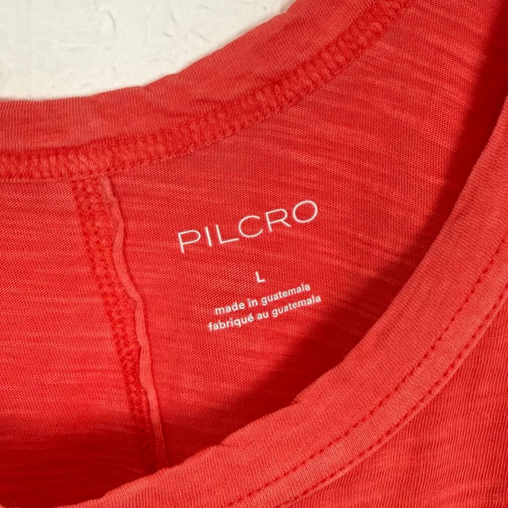 Pilcro Anthropologie Kacey Cotton Slub Crop Tank Top NWT Size Large - Picture 4 of 5